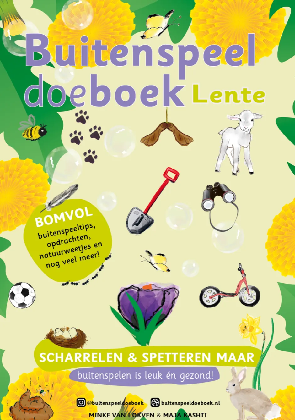 Store Buitenspeelboek Buitenspeeldoeboek Lente