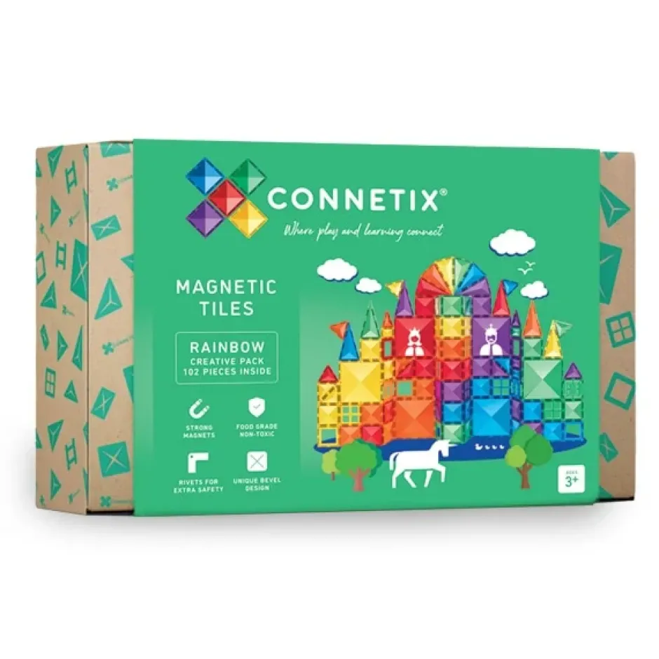 Flash Sale Connetix Creative Pack, Rainbow 102 Stuks