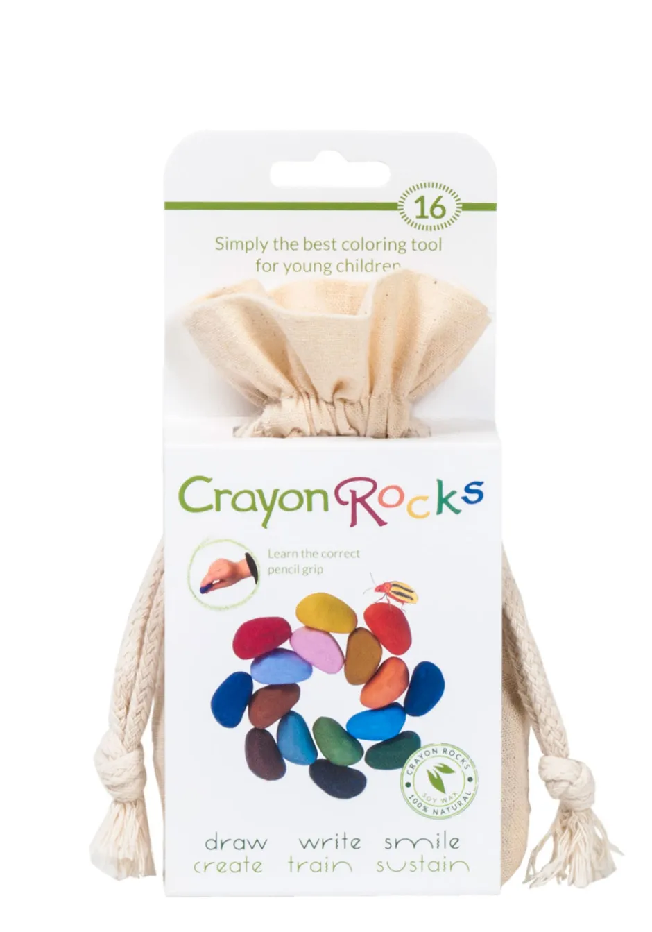 Best Sale Crayon Rocks Waskrijtjes, 16 Stuks