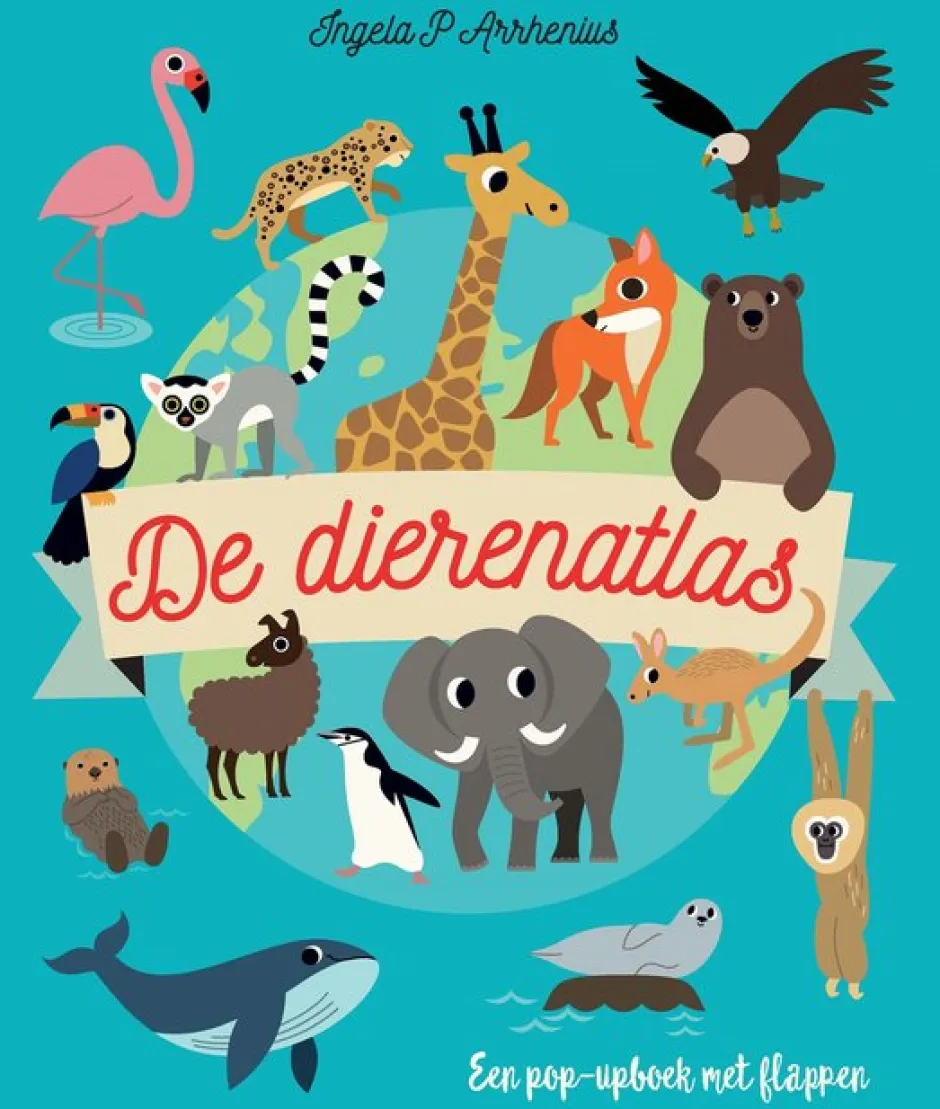 New Gottmer De Dierenatlas (flapjesboek) - Ingela Arrhenius