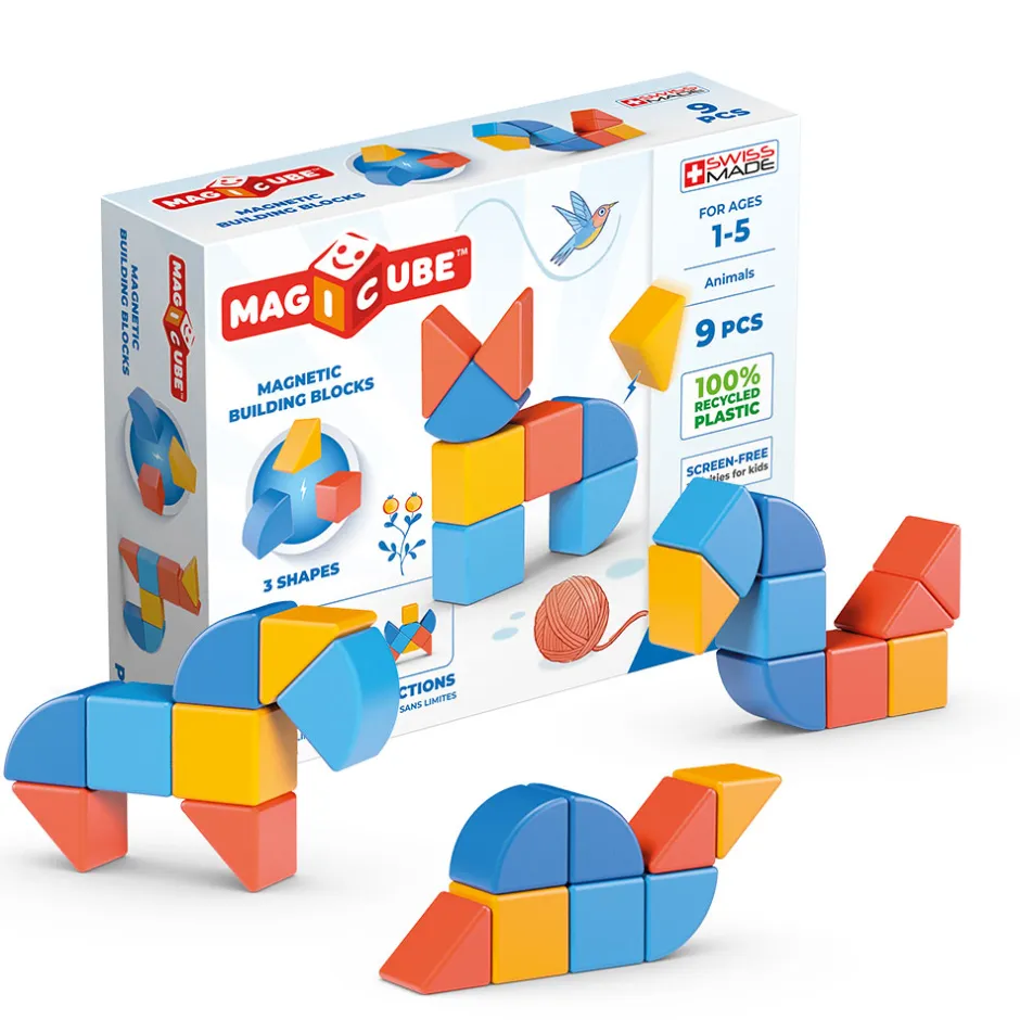 Cheap Geomag Magnetische Bouwblokken, Animals 9 Stuks