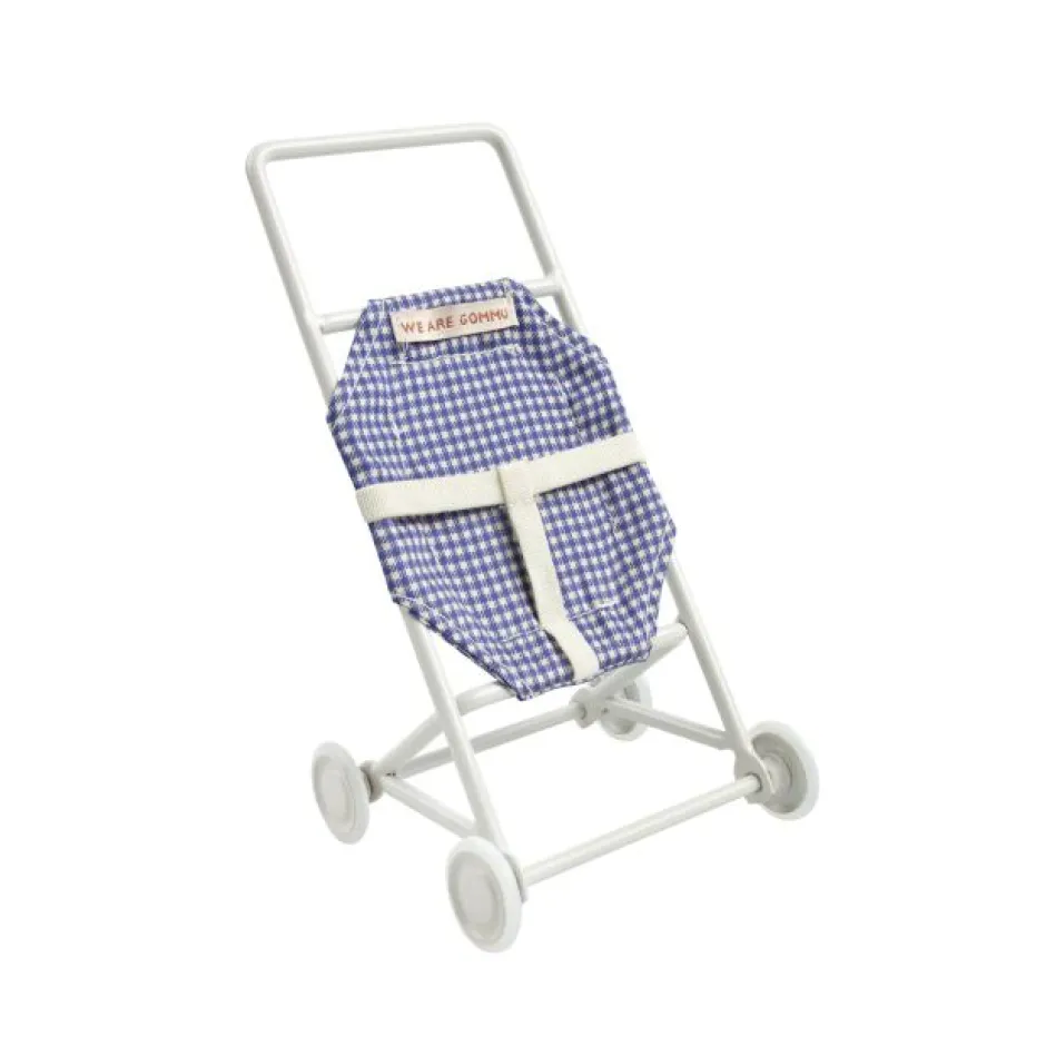 Hot We are GOMMU Gommu Pocket Furniture, Buggy Blauw Geruit