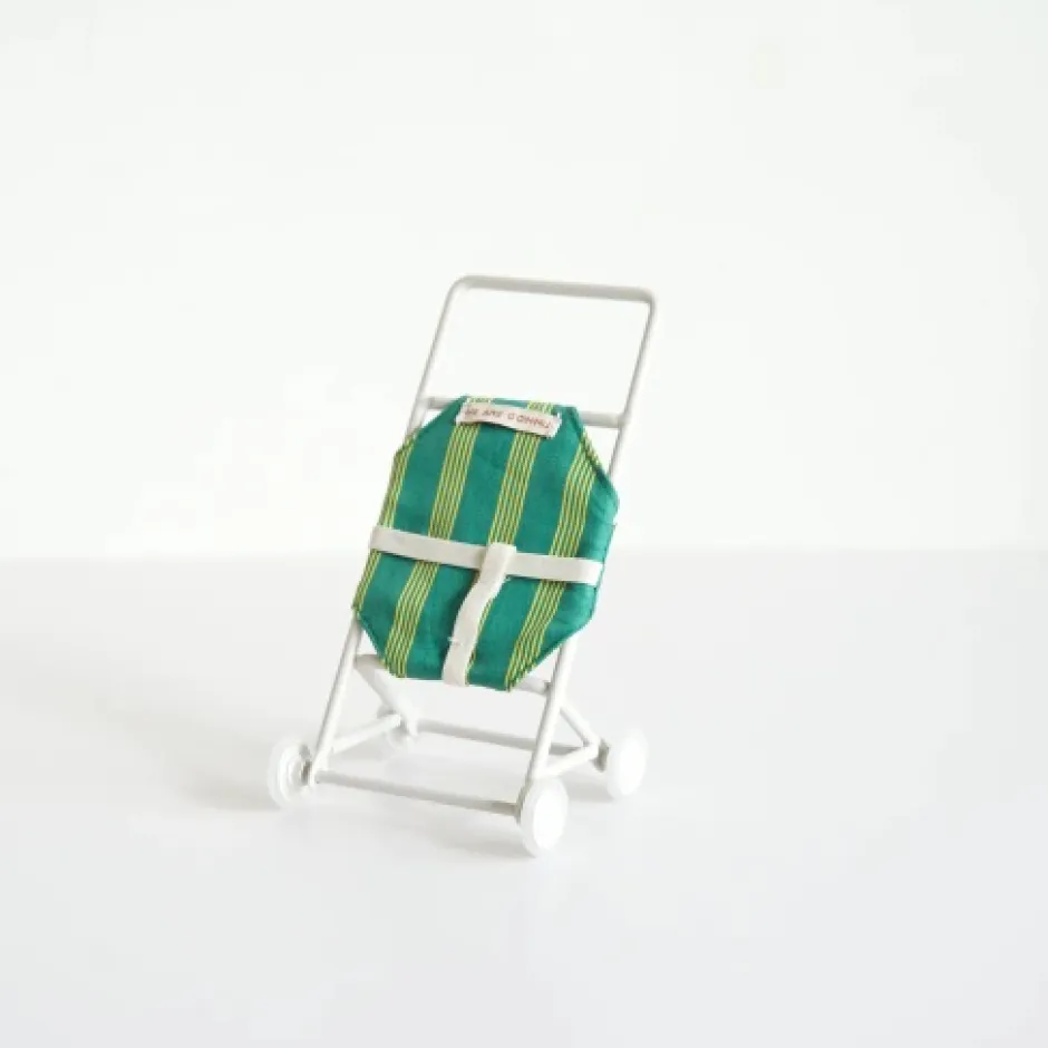 Hot We are GOMMU Gommu Pocket Furniture, Buggy Groen Gestreept