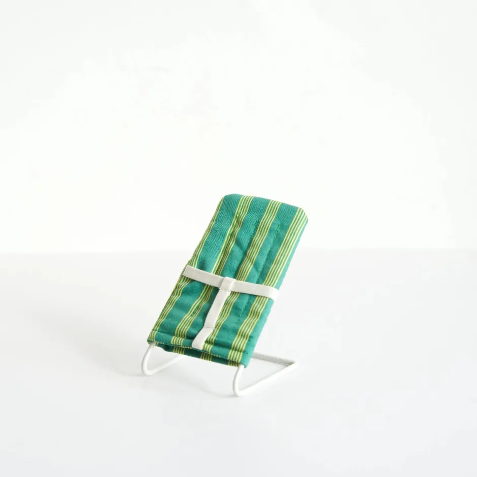 New We are GOMMU Gommu Pocket Furniture, Wippertje Groen Gestreept