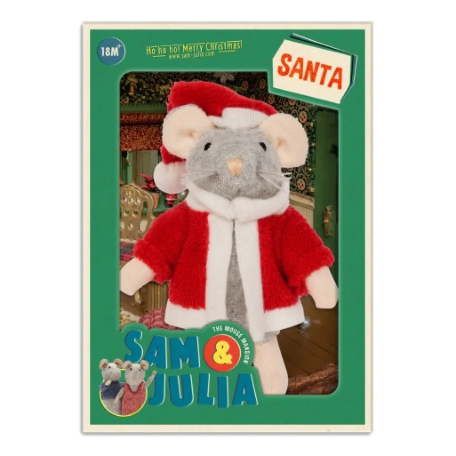 Hot Het Muizenhuis - Knuffelmuis, Santa