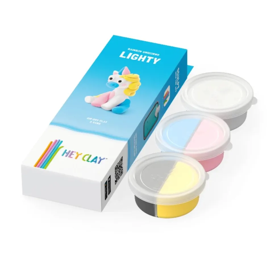 Store Hey Clay Rainbow Unicorn, Lighty