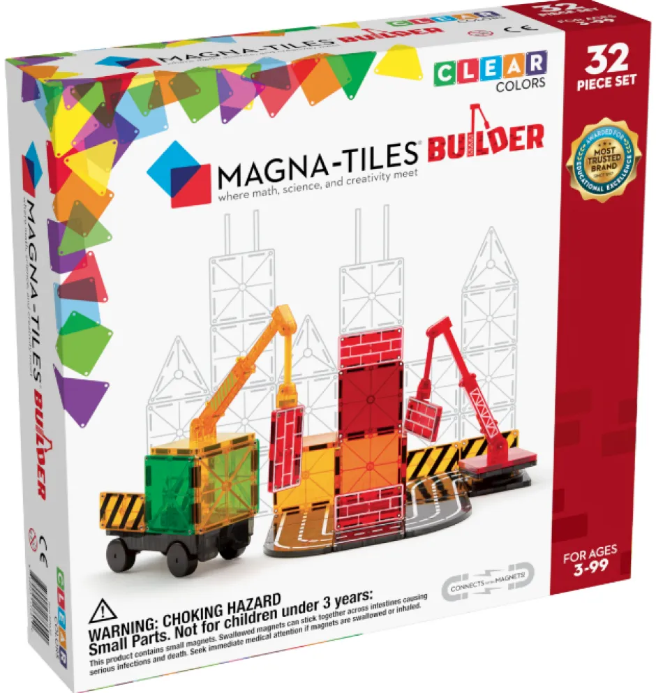 Store MAGNA TILES Builder Set, 32 Stuks