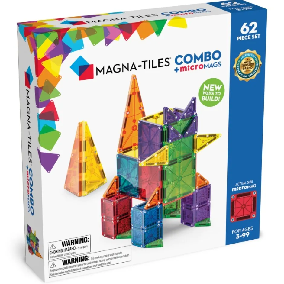 Discount MAGNA TILES Combo Set, 62 Stuks