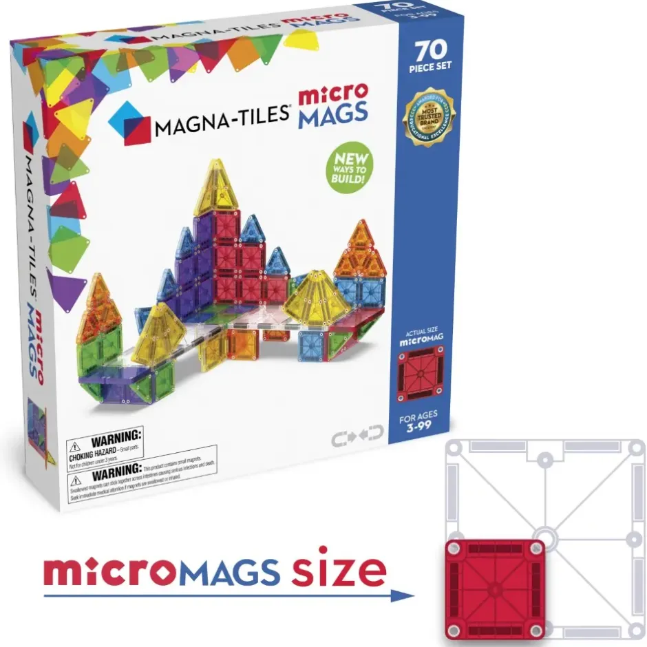 Shop MAGNA TILES MicroMAGS, 70 Stuks