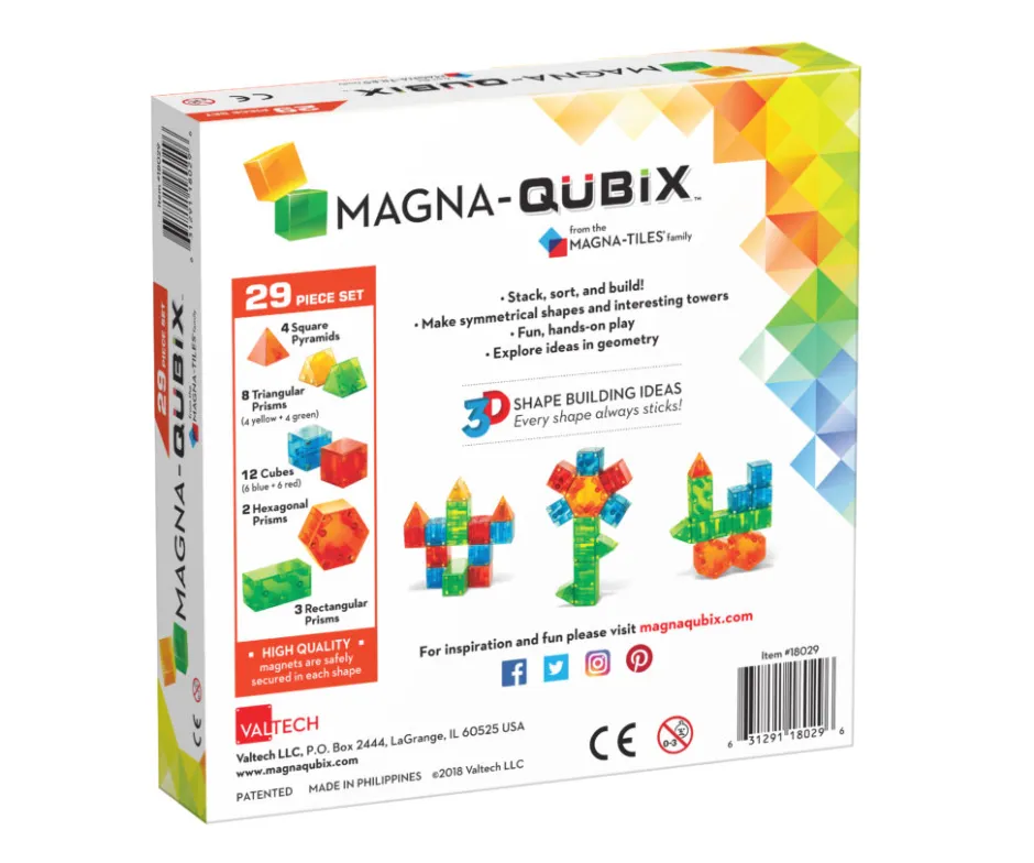 Cheap MAGNA TILES Qubix, 29 Stuks