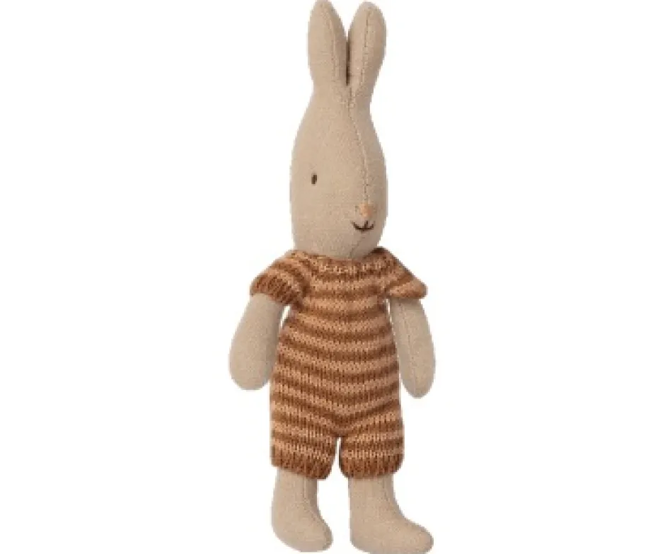 Flash Sale Maileg - Rabbit (size Micro), Roze Gestreept Pakje