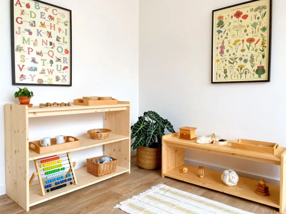 Store Manine Montessori Shelf, 2 Planken