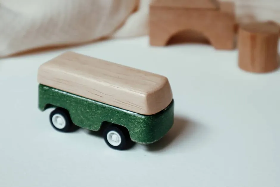 Flash Sale PlanToys Plan Toys Groene Bus