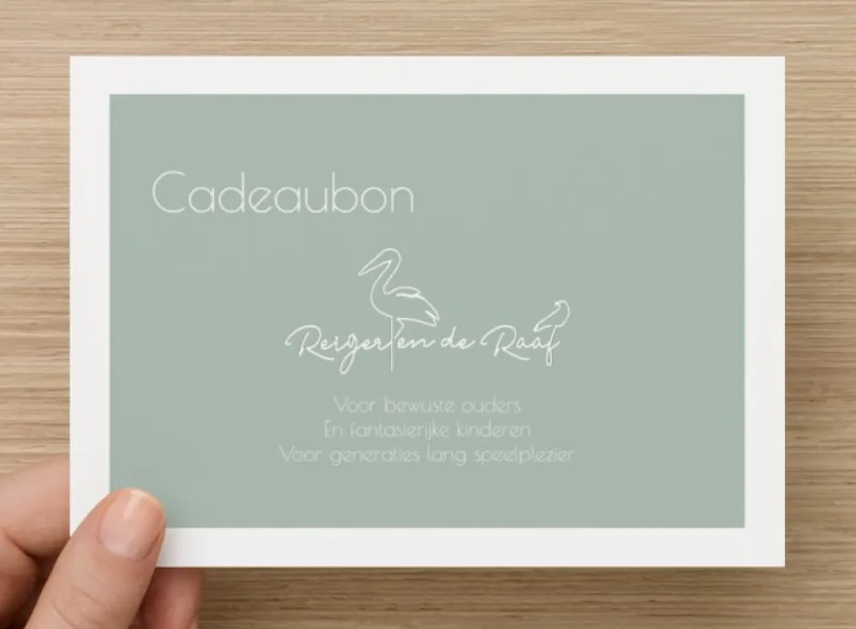 Discount Reiger en de Raaf Cadeaubon