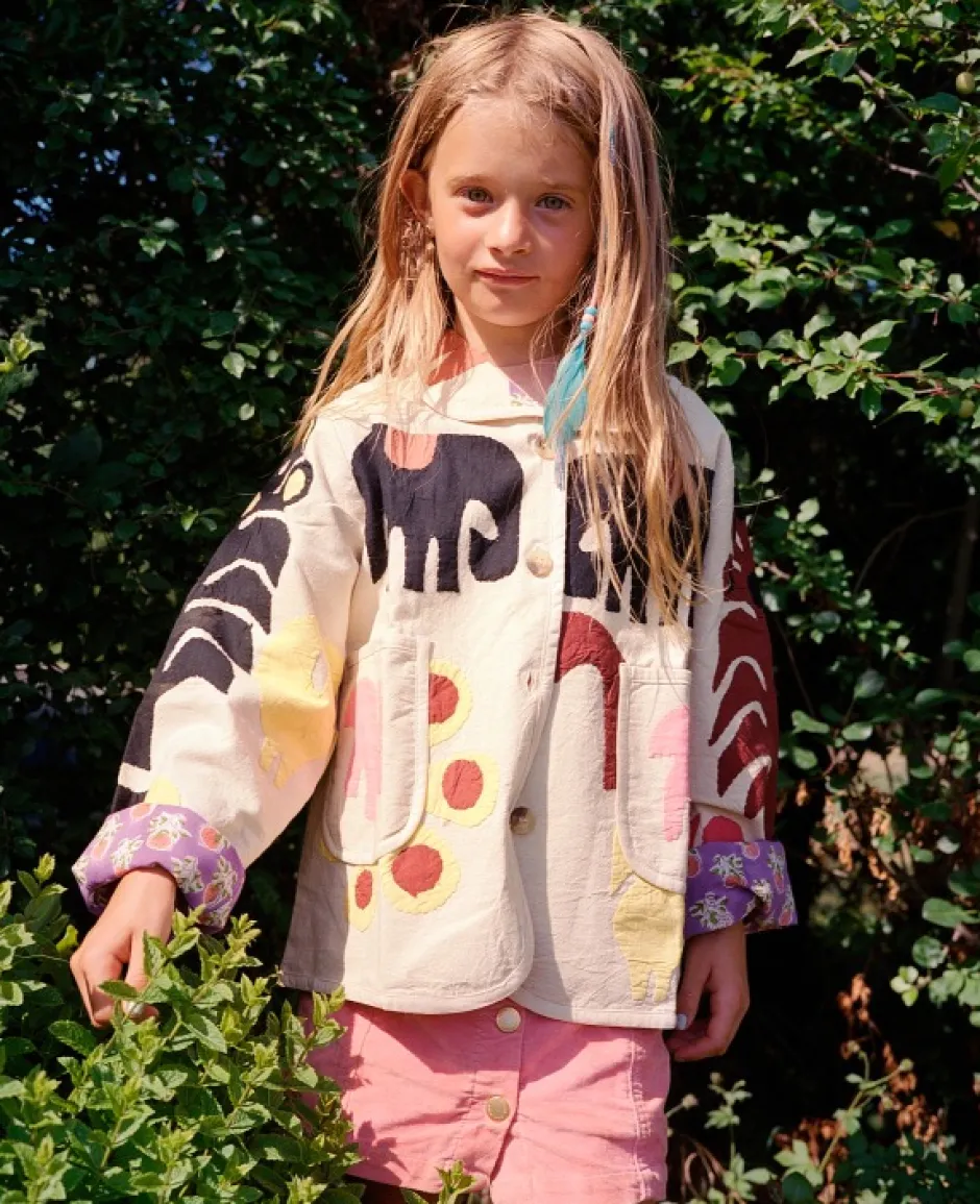 New Sissel Edelbo Mini - Vilde Elephant Jacket, Floral Delight